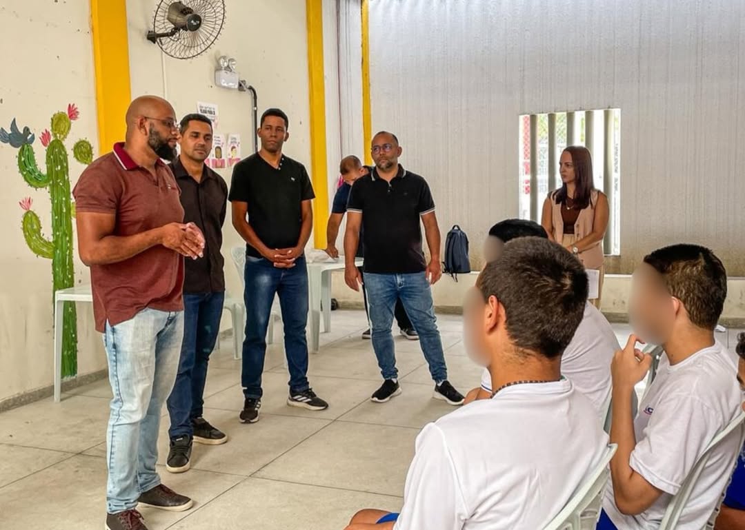 Aconteceu nesta semana a Aula Inaugural dos Cursos de Barbeiro e Eletricista no Centro Socioeduc (2)
